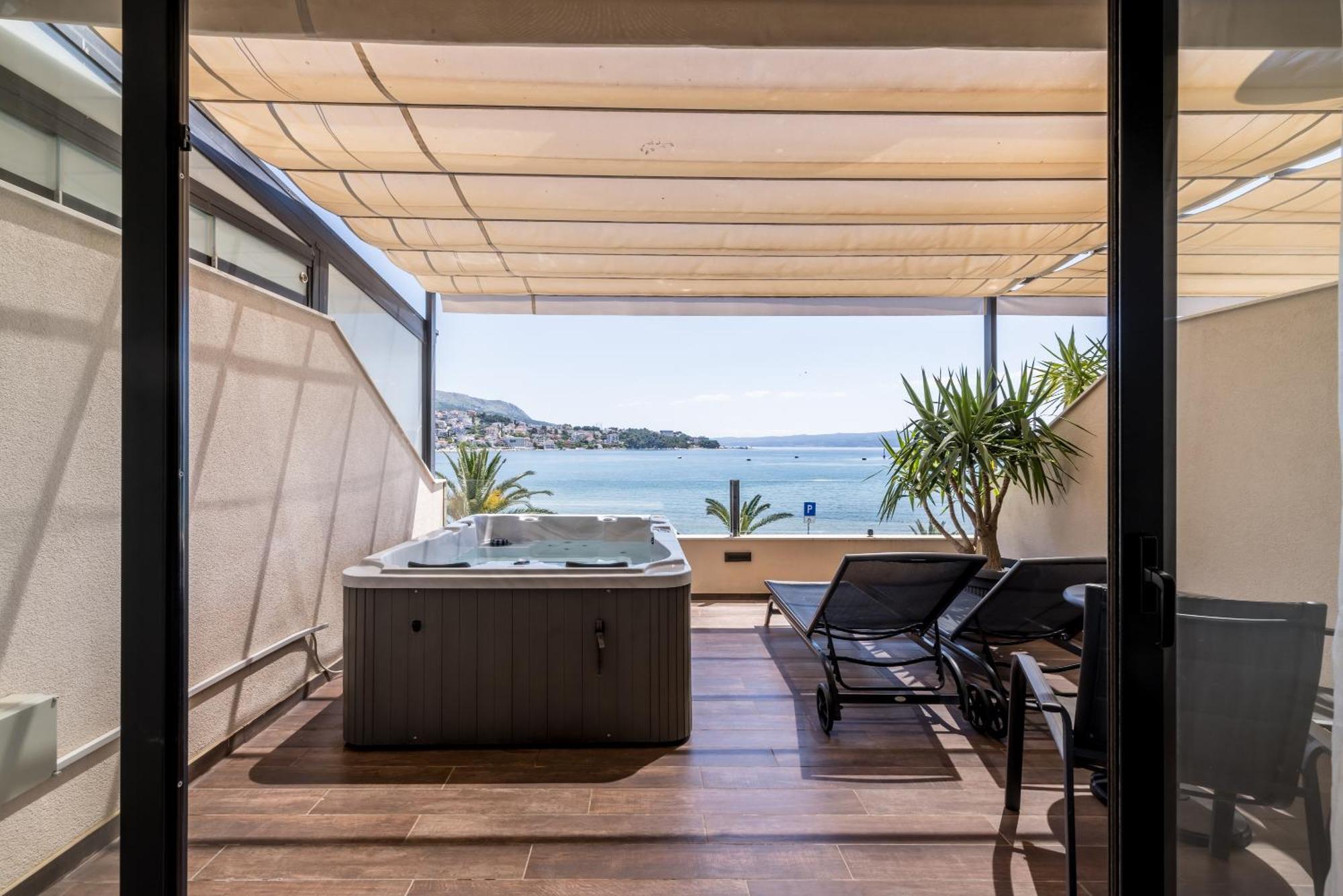 Sea View Luxury Rooms Seven Of Nine Split Extérieur photo